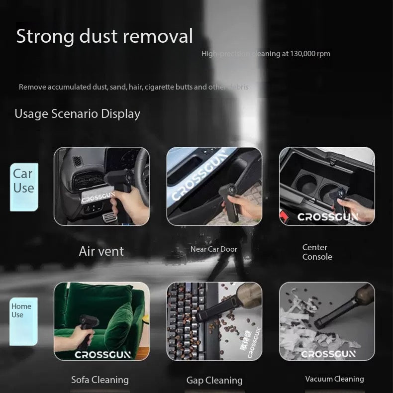 Violent Fan-7400 Wireless Turbo Fan & Dual-Function Vacuum Cleaner