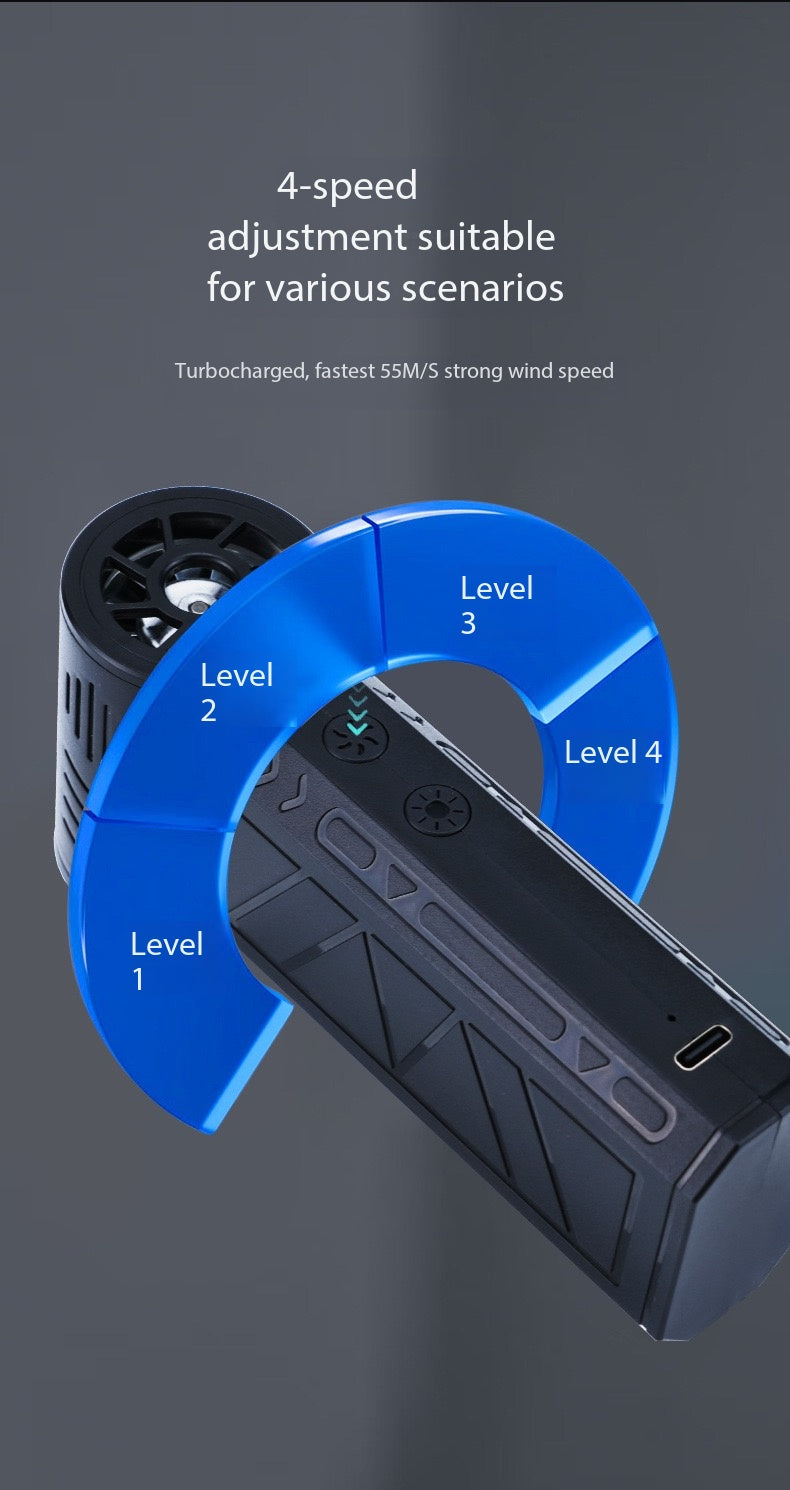 Violent Fan-7400 Wireless Turbo Fan & Dual-Function Vacuum Cleaner