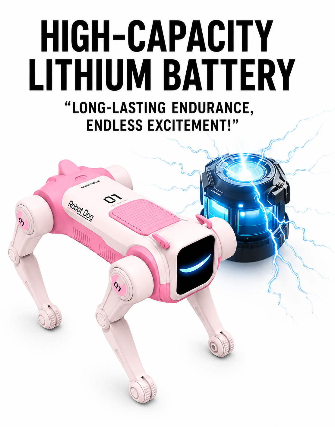 Magic Flip Al Stunt Robot Dog