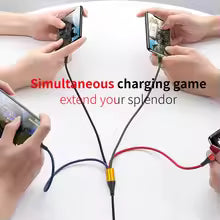 4-in-1 Multi-Device Charging Cable
