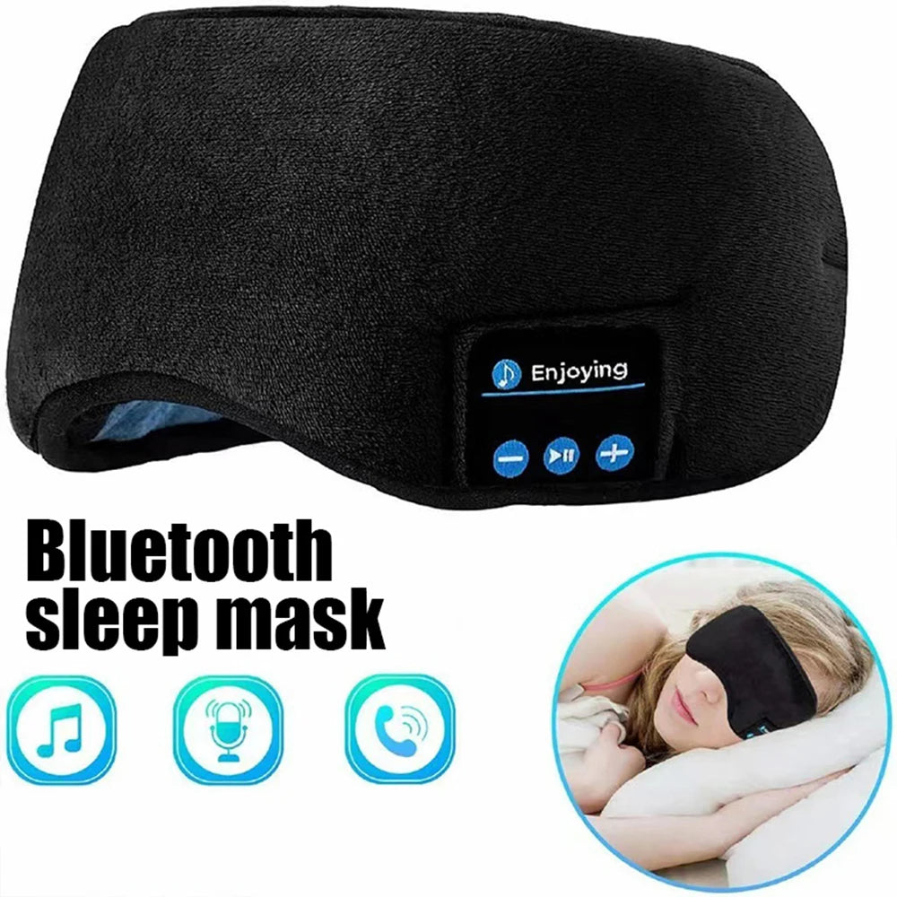 Bluetooth Eye Massager Sleep Mask with Built in Headphones