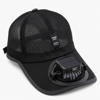 Solar Powered Fan Hat
