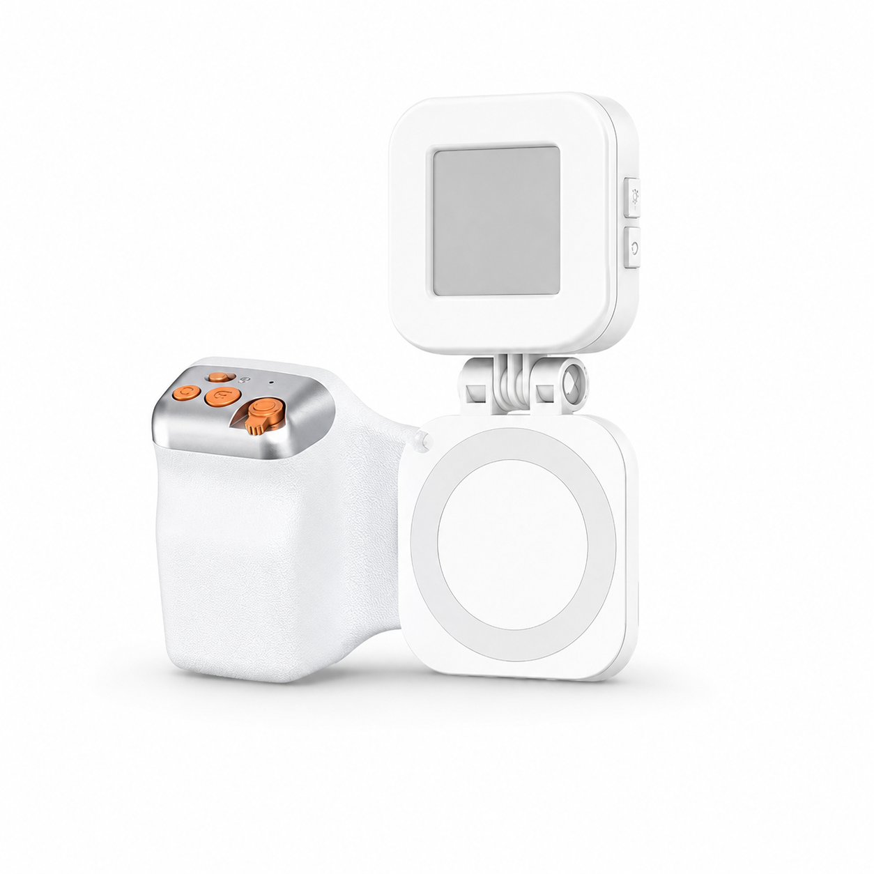 Magnetic Phone Camera Grip Kit with Selfie Light