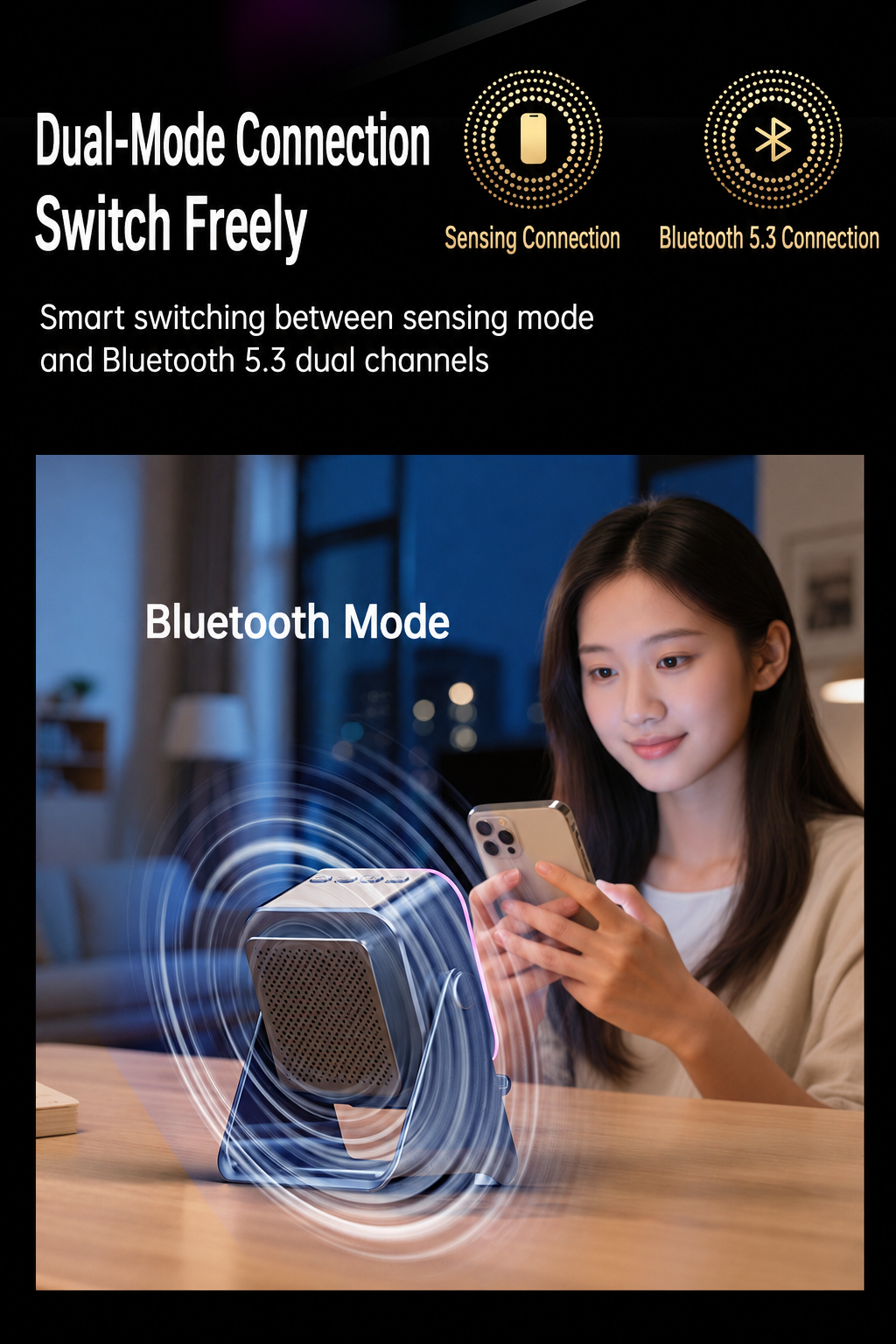 Phone Sensor Speaker Stand