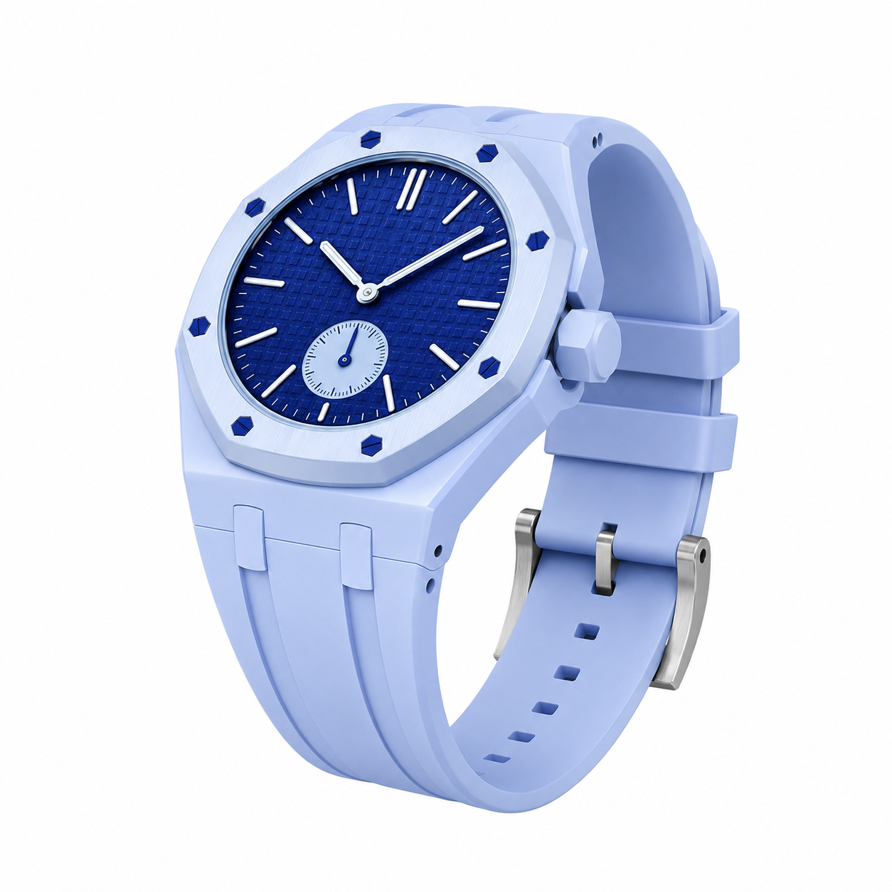 AP X Swatch Royal Pop Watch Straps 3 O'clock