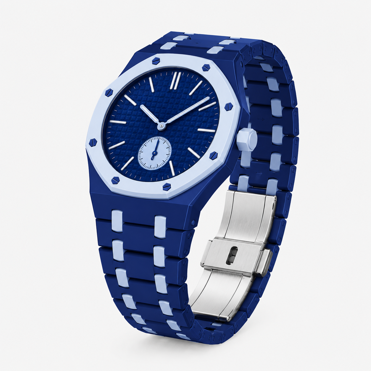 AP X Swatch Royal Pop Watch Straps 3 O'clock