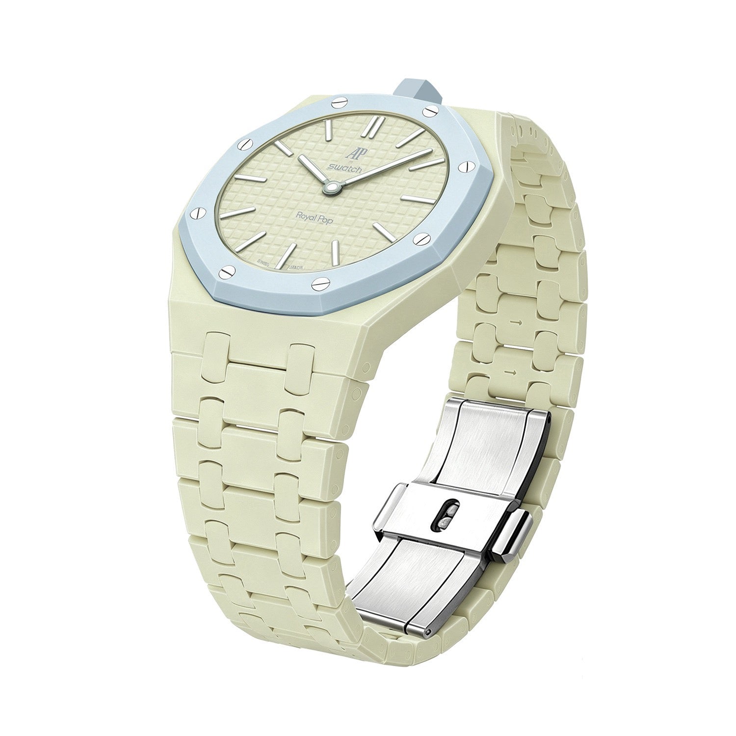 AP X Swatch Royal Pop Watch Straps 12 O'clock
