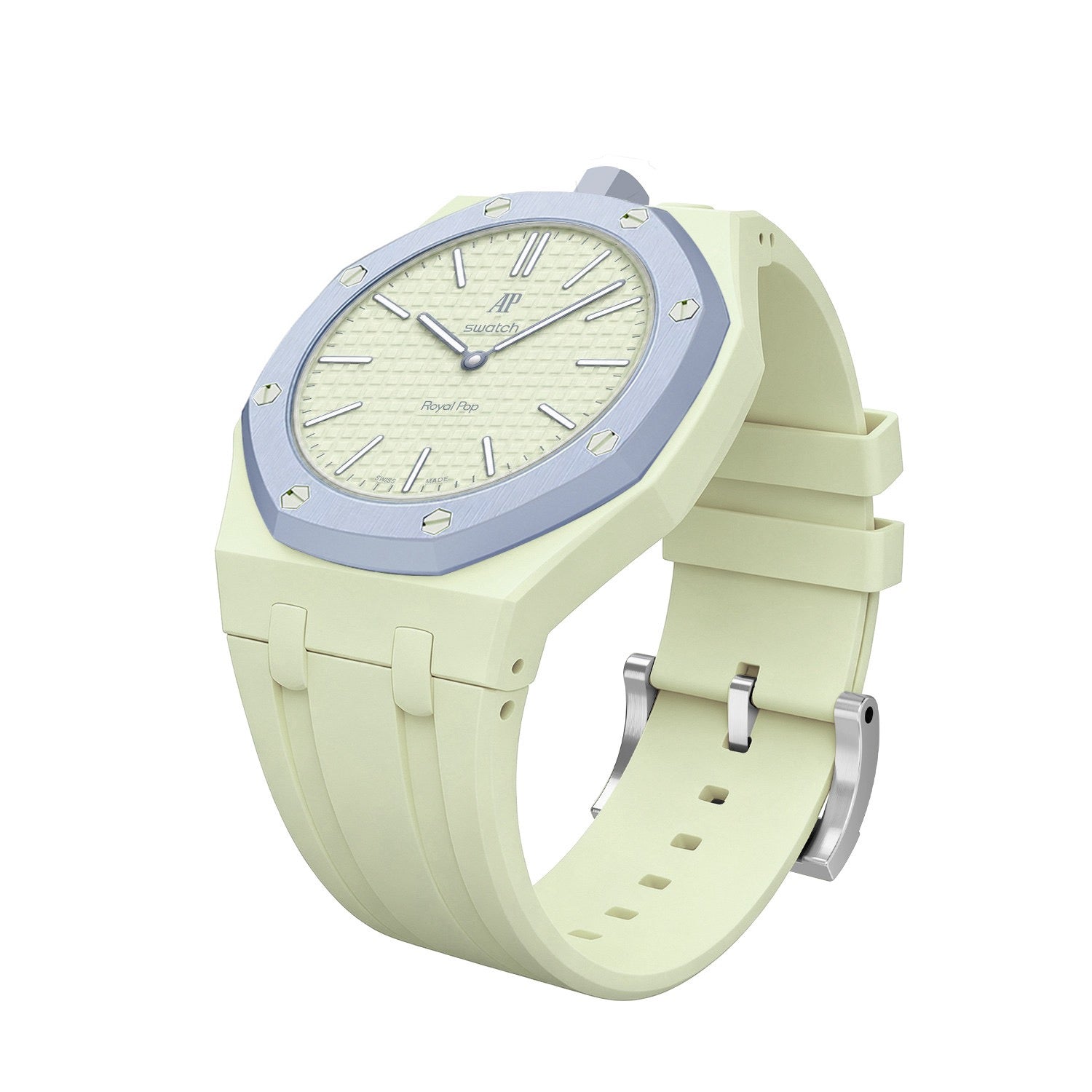 AP X Swatch Royal Pop Watch Straps 12 O'clock