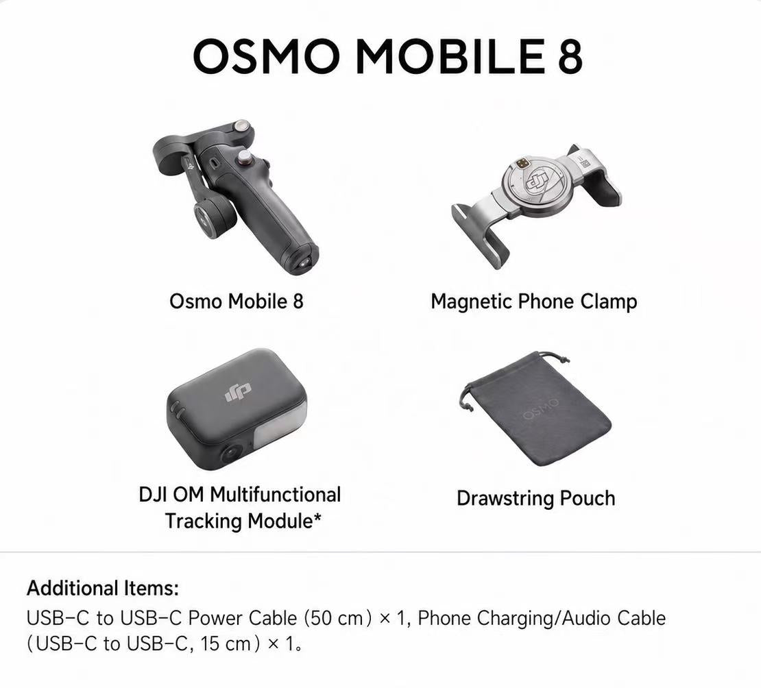 DJI Osmo Mobile 8 Gimbal Stabilizer
