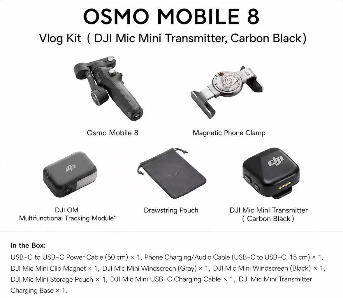 DJI Osmo Mobile 8 Gimbal Stabilizer