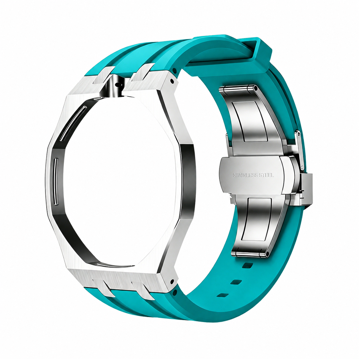 AP X Swatch Royal Pop Stainless Steel Case Silicone Straps