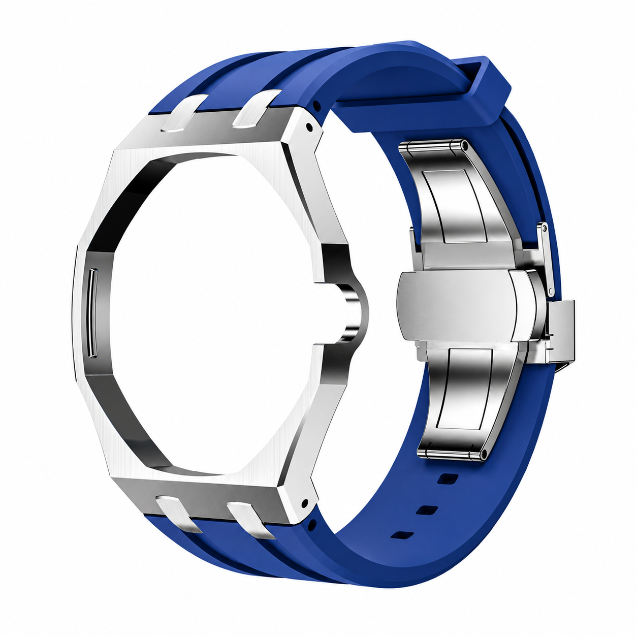 AP X Swatch Royal Pop Stainless Steel Case Silicone Straps