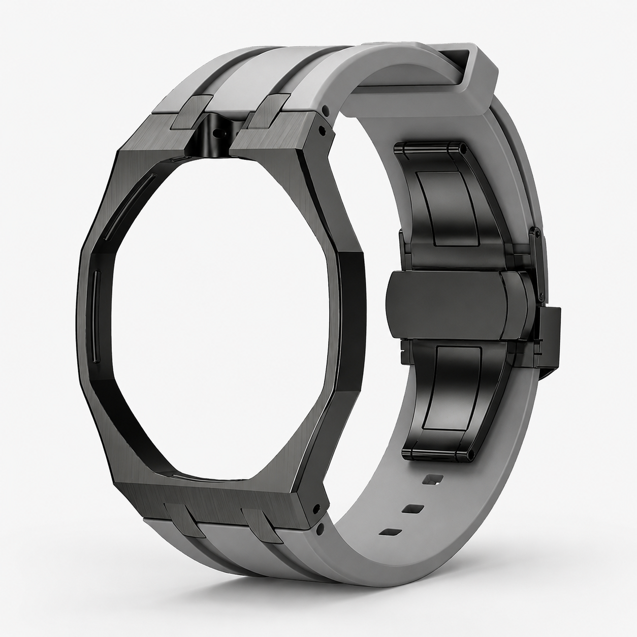 AP X Swatch Royal Pop Stainless Steel Black Case Silicone Straps