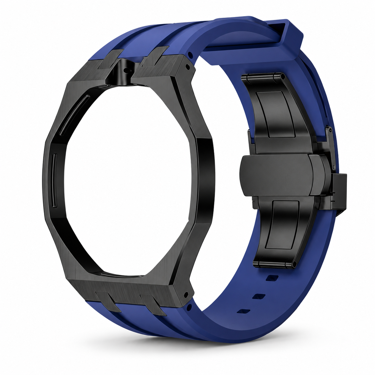 AP X Swatch Royal Pop Stainless Steel Black Case Silicone Straps