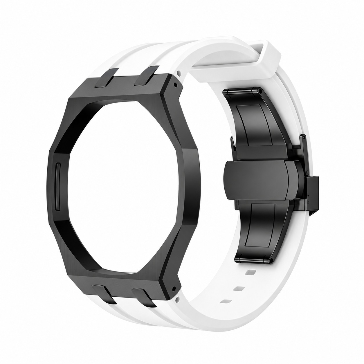 AP X Swatch Royal Pop Stainless Steel Black Case Silicone Straps