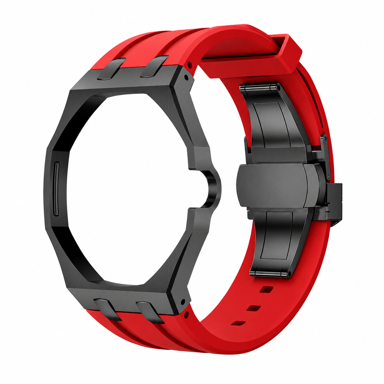 AP X Swatch Royal Pop Stainless Steel Black Case Silicone Straps