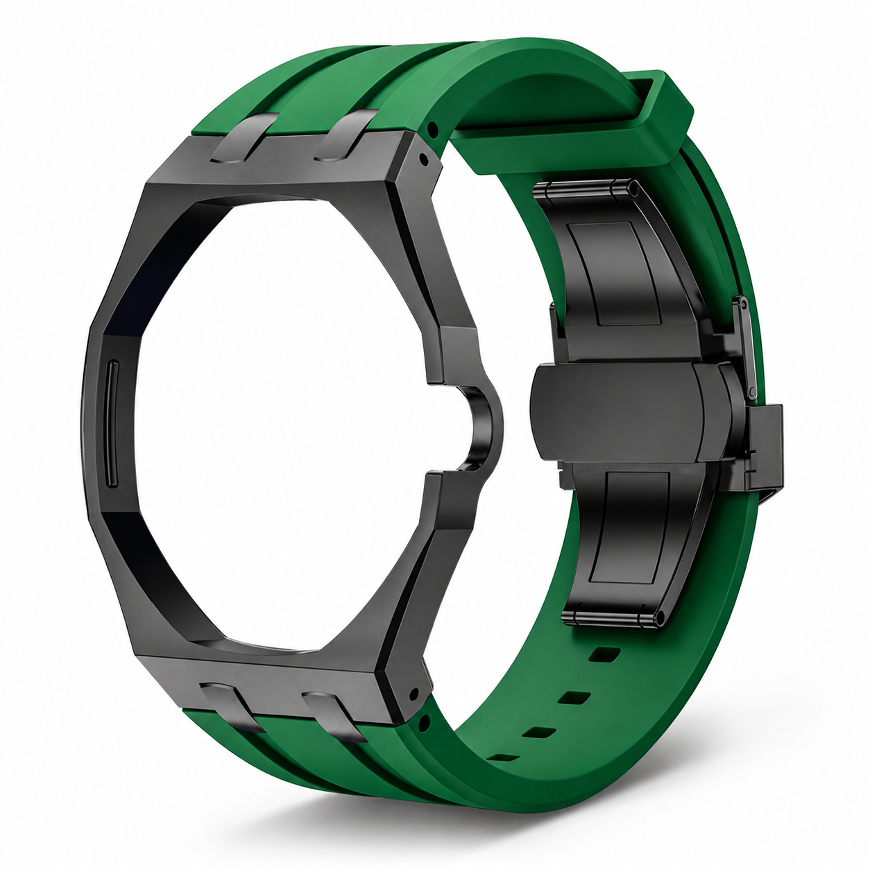 AP X Swatch Royal Pop Stainless Steel Black Case Silicone Straps