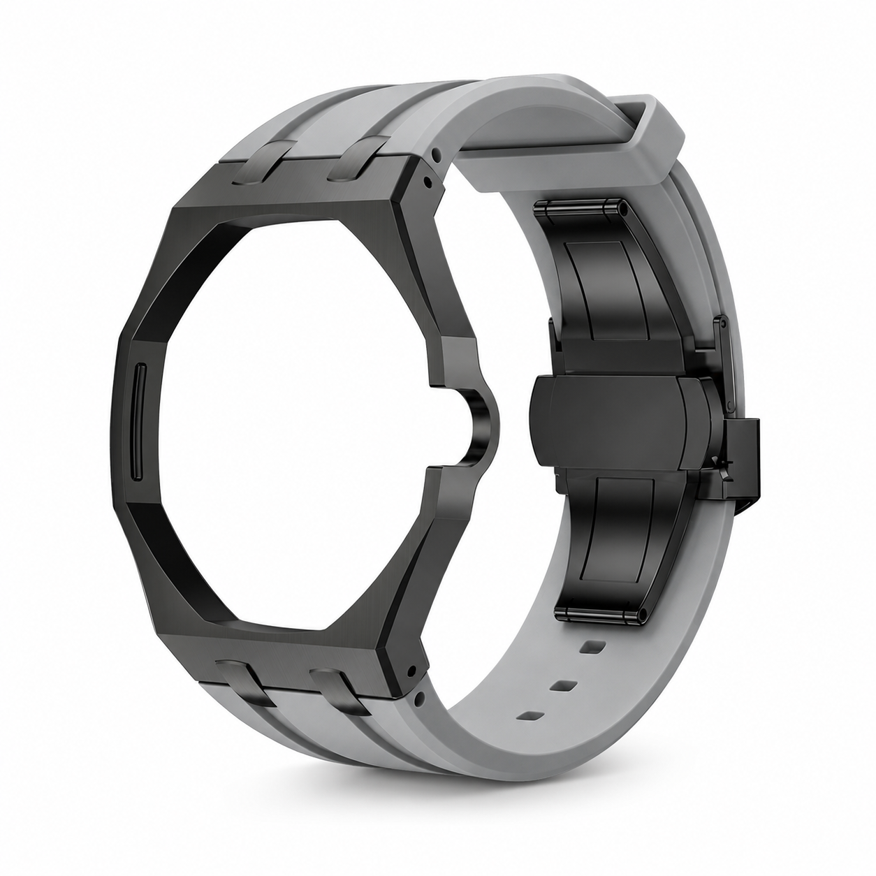 AP X Swatch Royal Pop Stainless Steel Black Case Silicone Straps