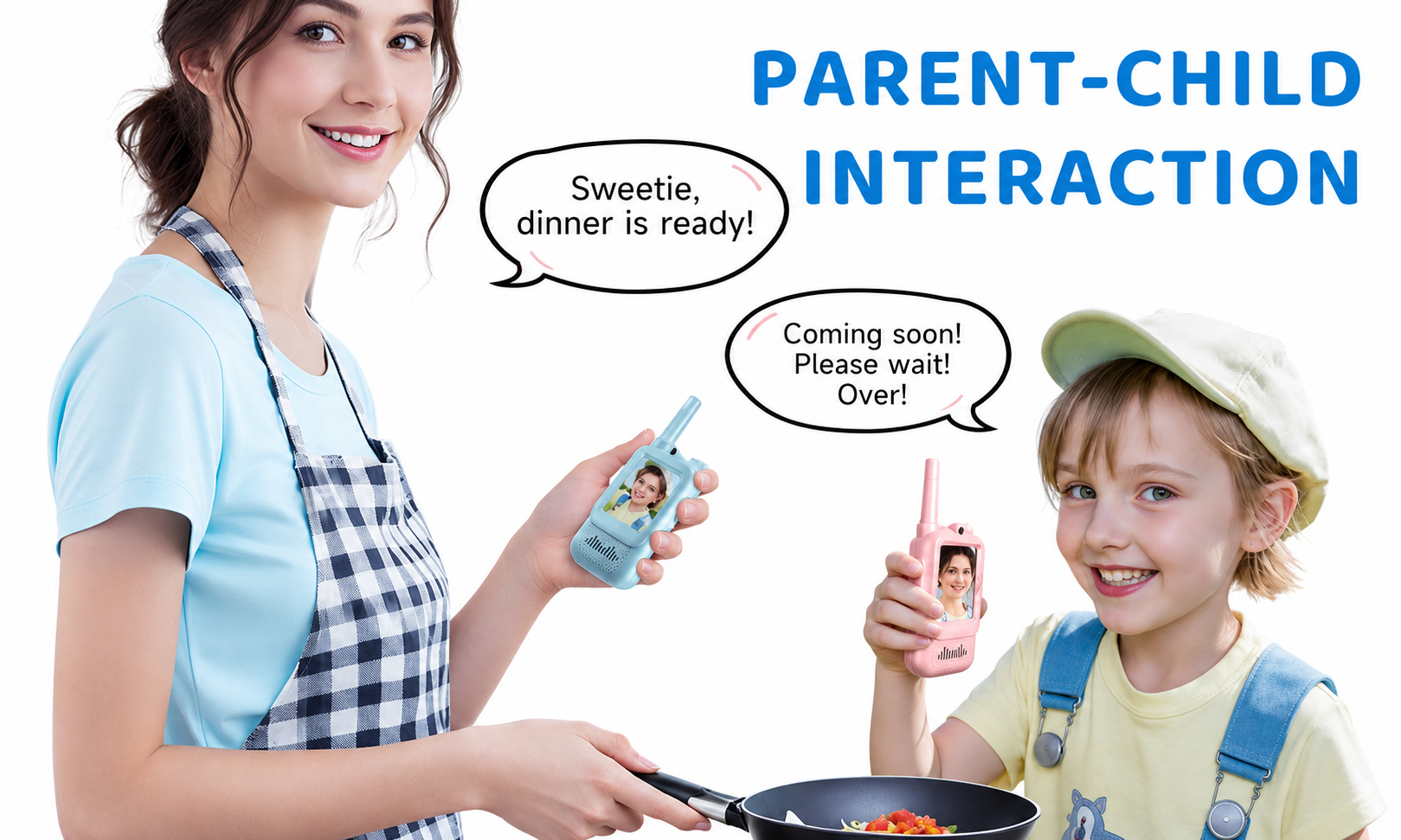 Video Walkie Talkies Set for Kids