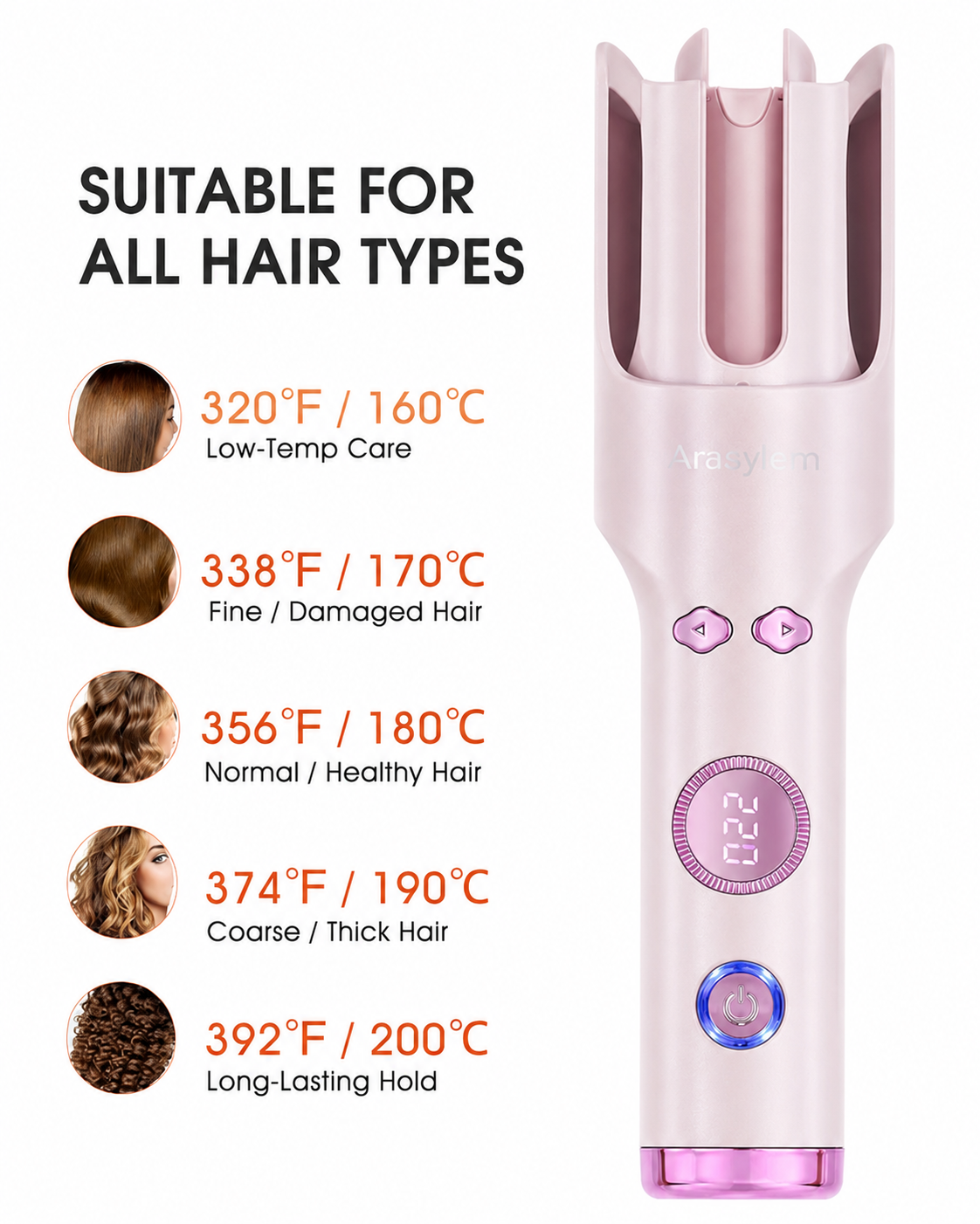 30MM Automatic Curling Iron