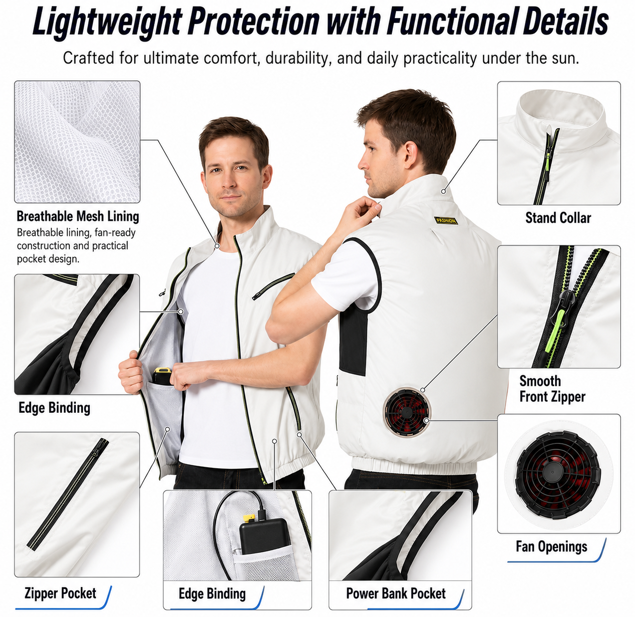 Cooling Fan Vest