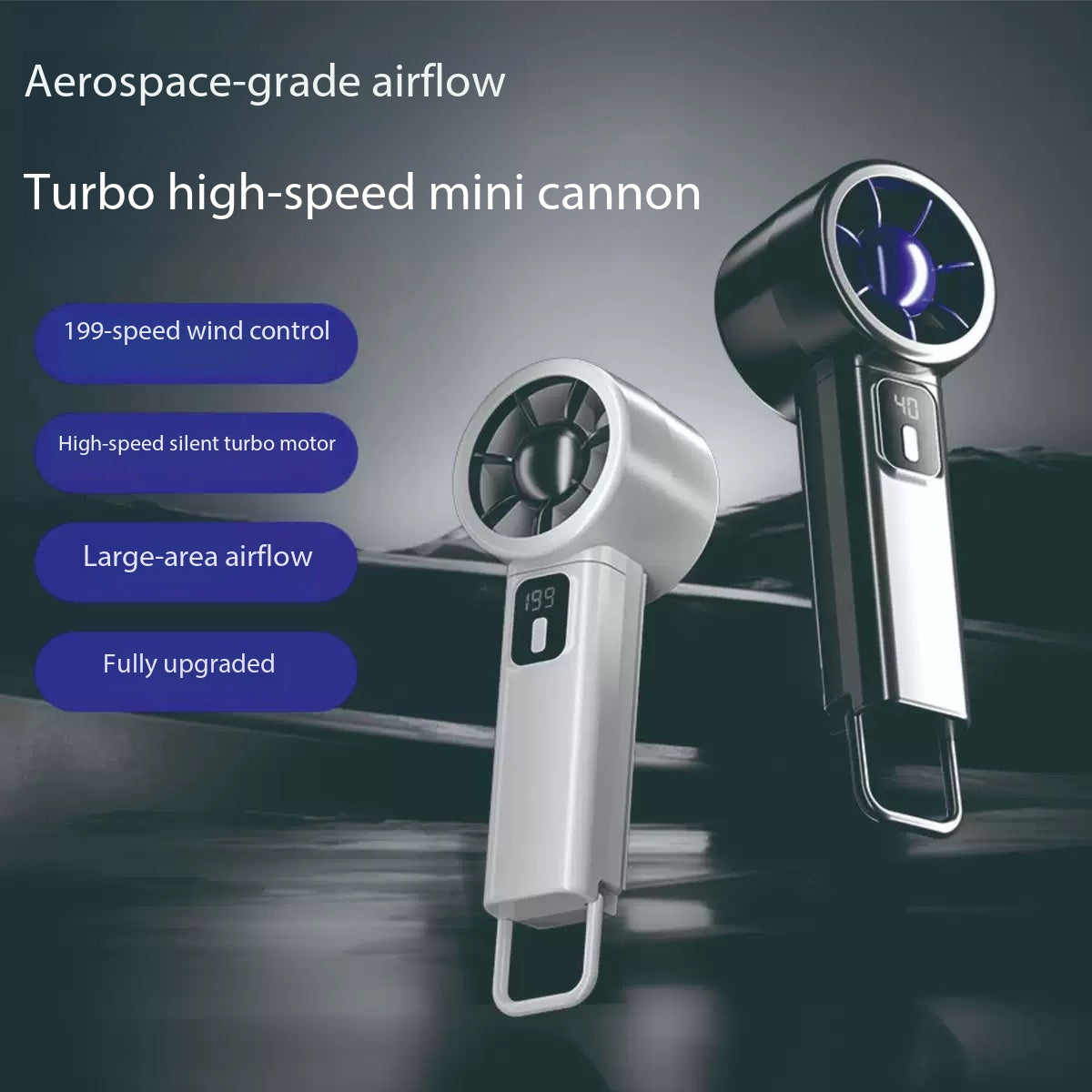 Y28 Turbo High Speed Handheld Mini Fan