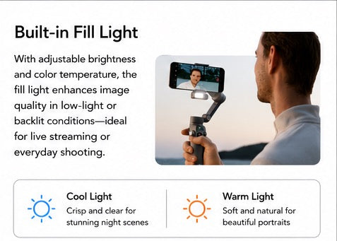 DJI Osmo Mobile 7P Gimbal Stabilizer