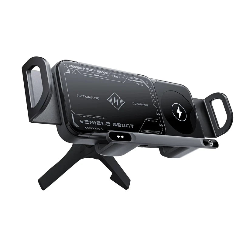 Drive Nova - Smart Rotating Car Holder with 15W Wireless Fast Charging